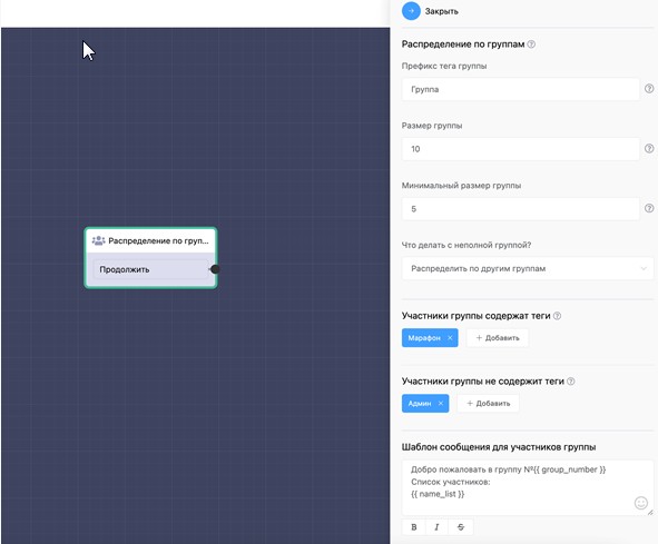 распределение трафика в боте