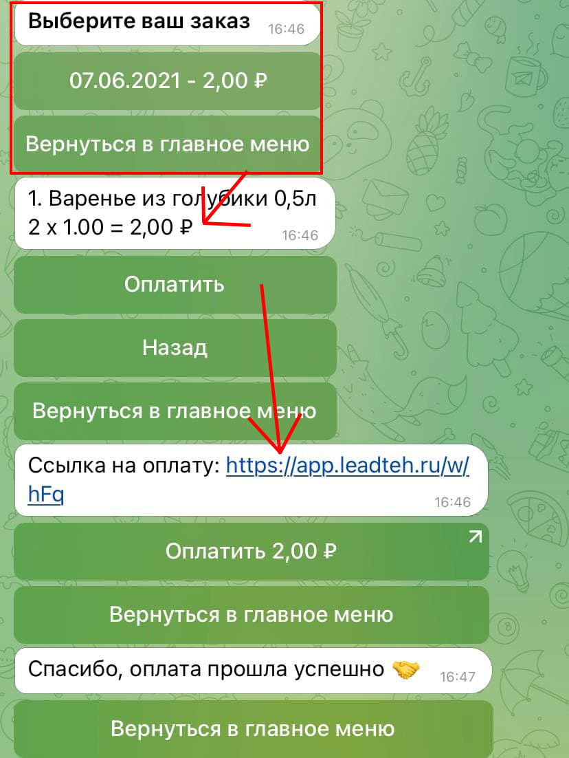 телеграм магазин